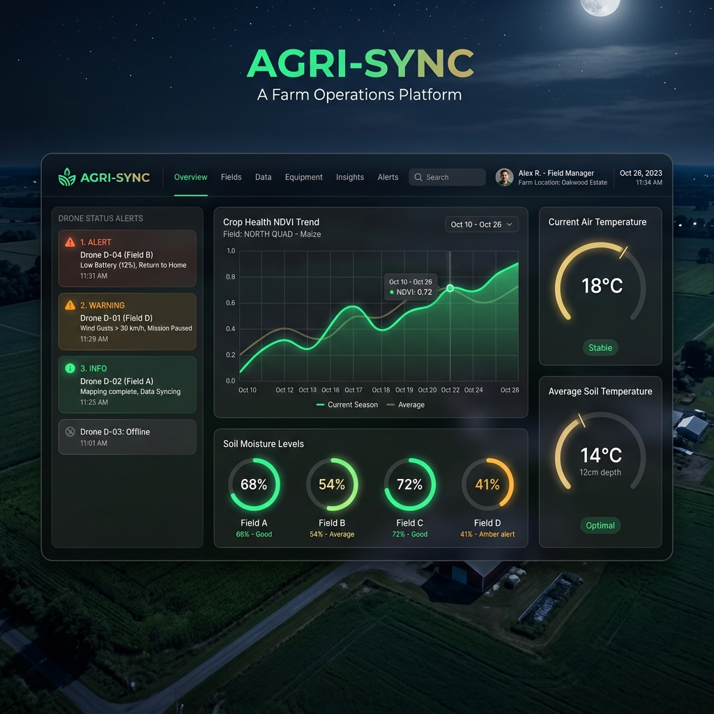 Predictive dashboard yield telemetry